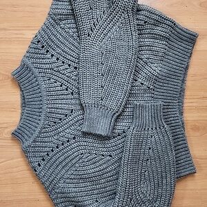 ASTR The Label Wool Blend Carly Cropped Sweater